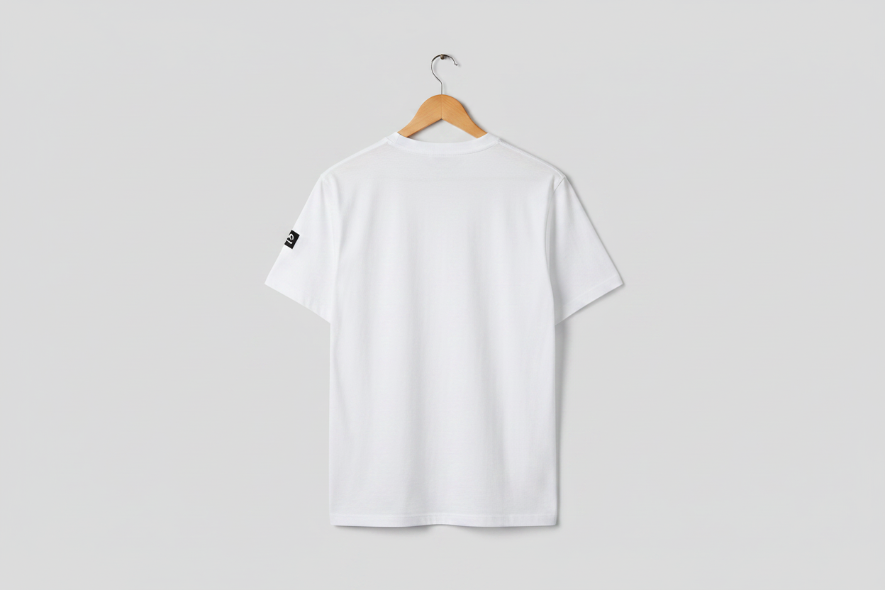 Adidas White Premium Gold Logo Graphic T-Shirt
