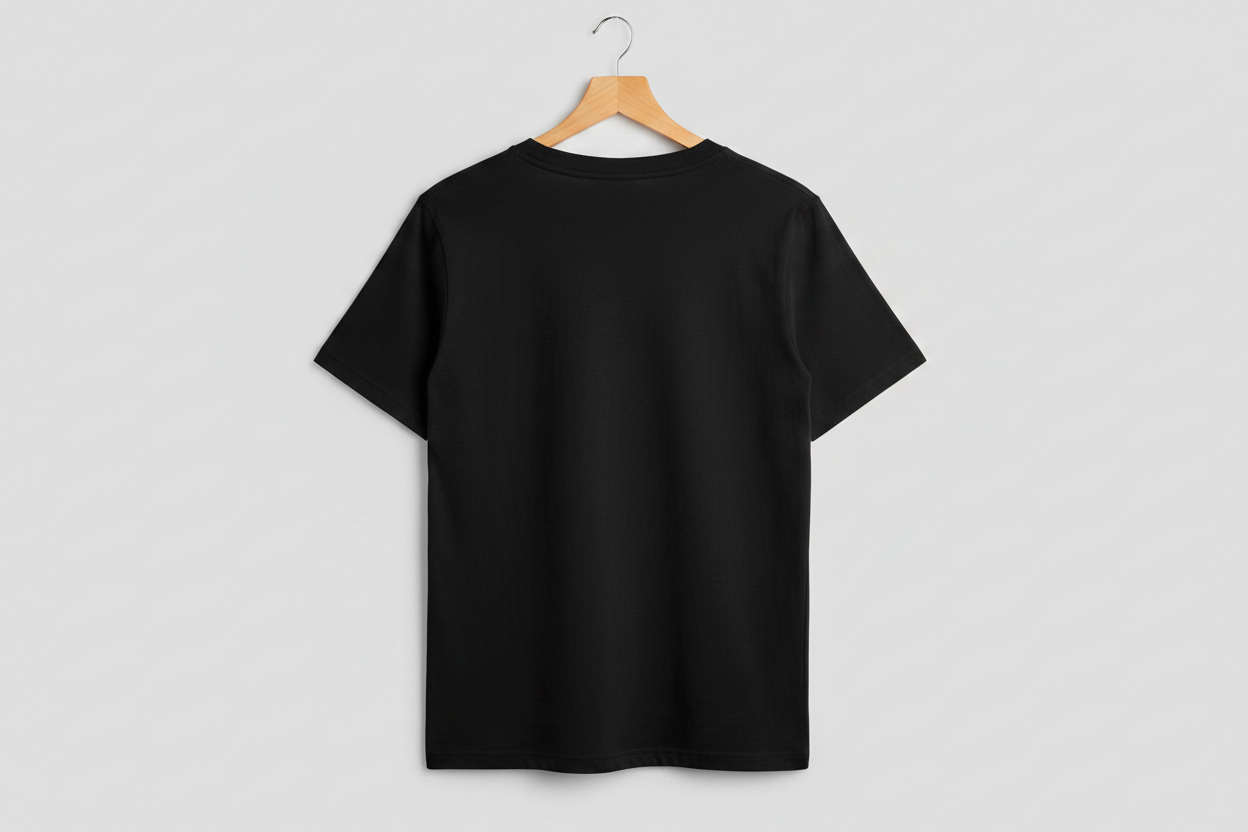Dunnes Stores Essential V-Neck T-Shirt – Black