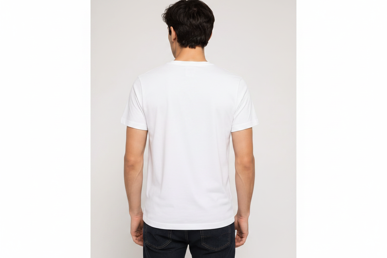 H&M Gamer Sequin Graphic T-Shirt – White