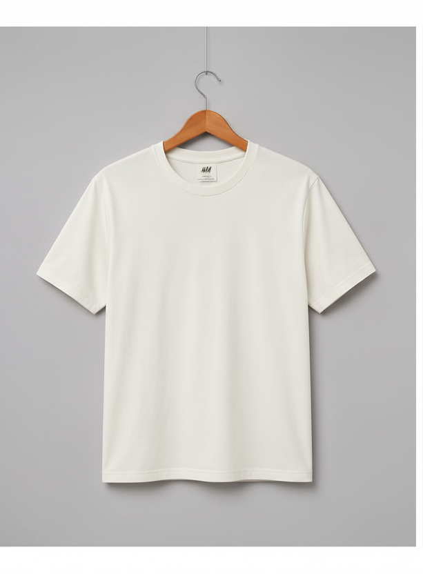 H&M Essential Plain Crew Neck T-Shirt