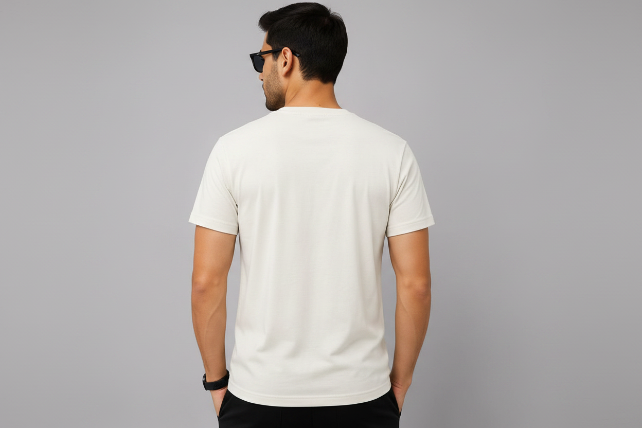HM White Model Back