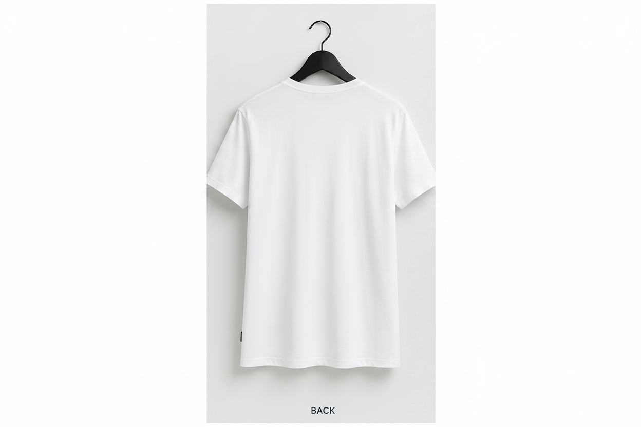 Jean Pascale Classic Pocket T-Shirt – White | 100% Cotton