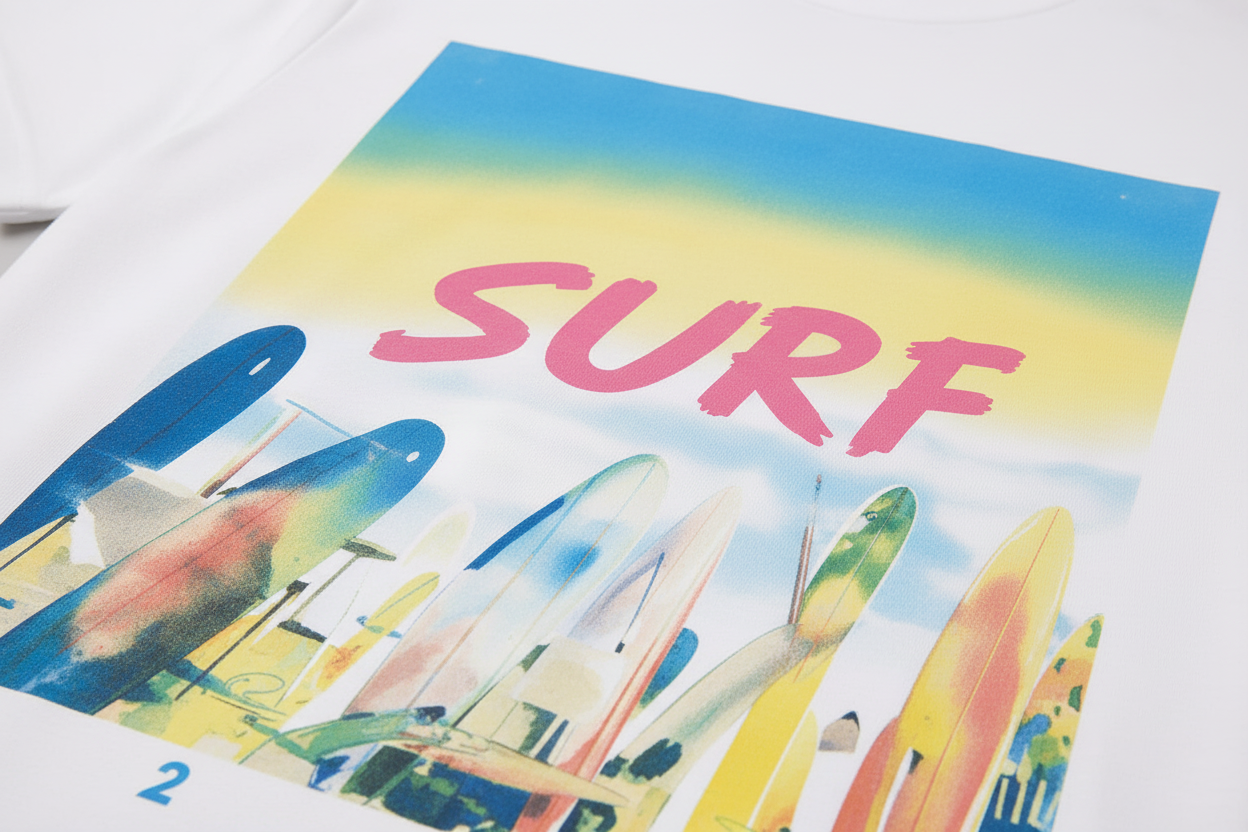 Jack & Jones Originals Surf Graphic T-Shirt – White