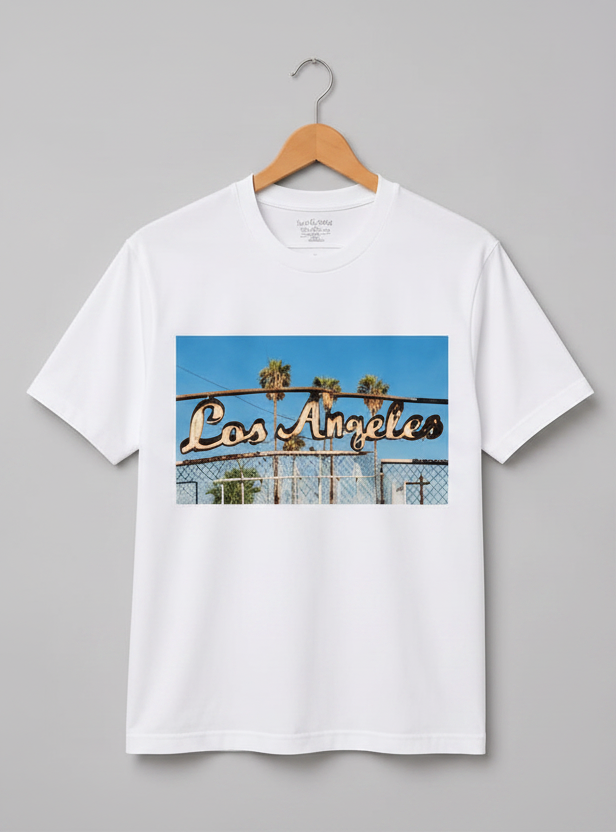 Los Angeles Photo Graphic T-Shirt