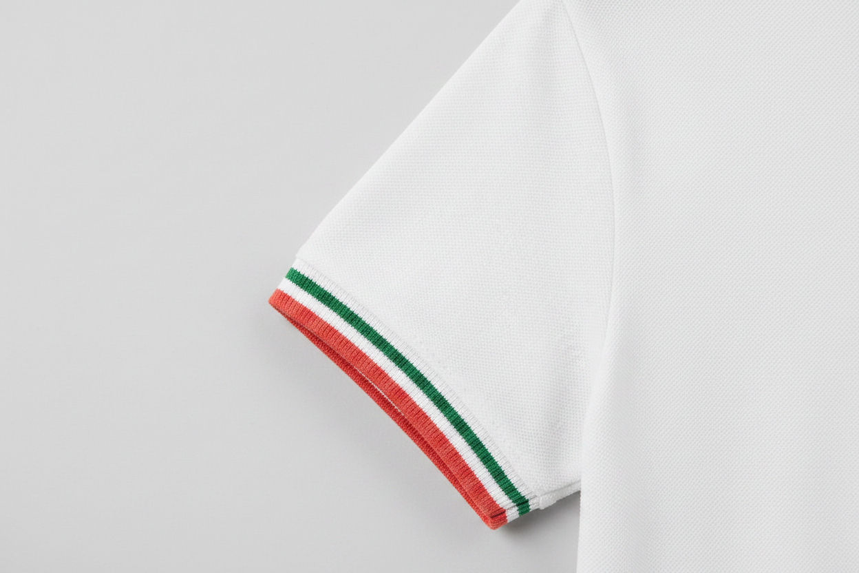 White Lion No.15 Polo Shirt – Tricolor Edition