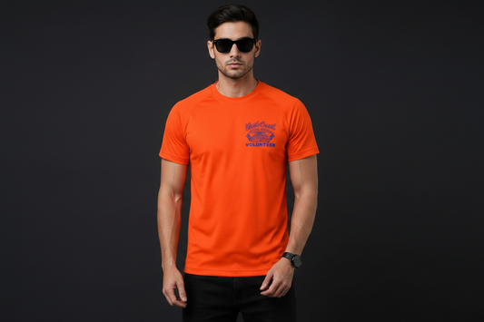 Orange Volunteer Graphic T-Shirt