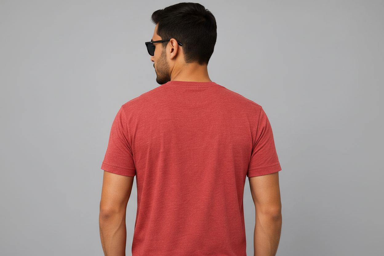 Red Live Generously Model Back Single