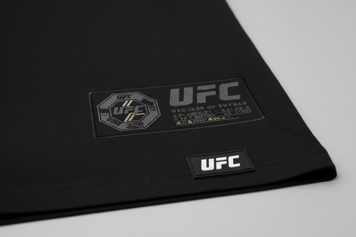 UFC Tonal Box Logo T-Shirt – Black